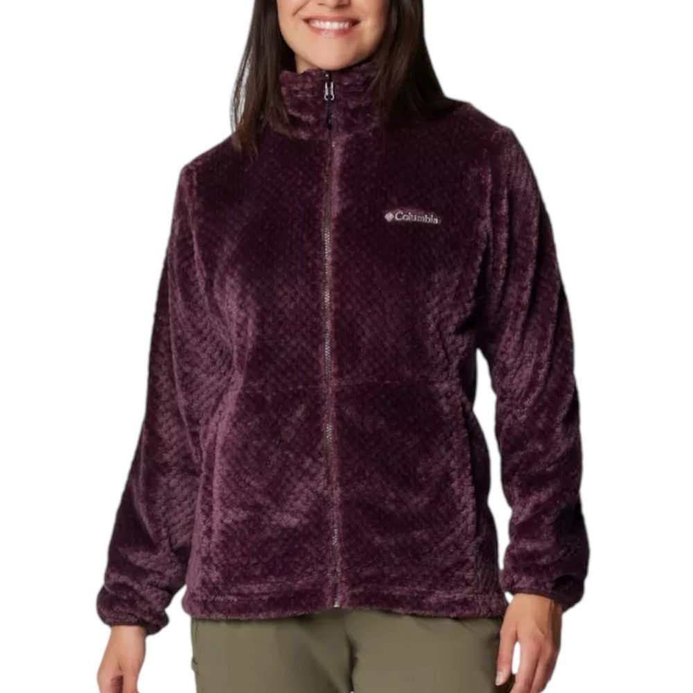 Columbia Ruby Lake Fill Zip Fluffy Fleece Sweater